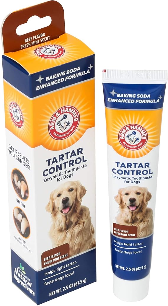 Arm & Hammer Tartar Control Beef Flavoured Toothpaste Amazon.co.uk