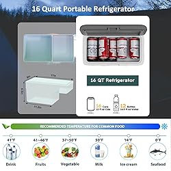 Alpicool MG15 Mini Portable Freezer, 12 Volt Car