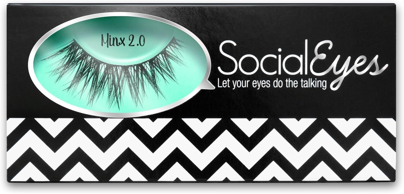 SocialEyes Minx 2.0 Lashes Handmade Fake False Eyelashes Eye Lashes