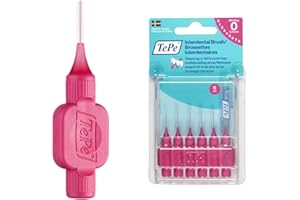 TePe Interdental Brush Original Cleaners – Dental Brushes Between Teeth 6 Pk
