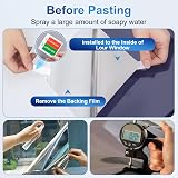 Lifetree One Way Window Film Privacy Heat Reflective Blue 200cm x 44.5cm view 8