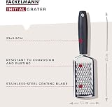 Fackelmann INITIAL Hand Grater Stainless Steel with Plastic Handle 24cm view 2