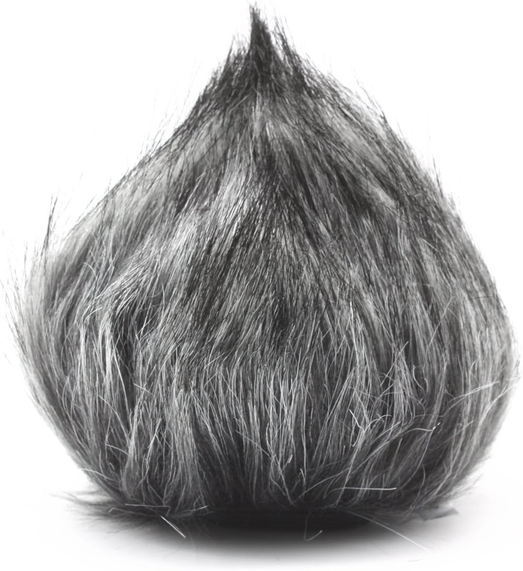 HUANOR HN-16 Furry Mic Microphone Windscreen Wind Cover for Sony PCM-D100 PCM-D50 Voice Recording Shotgun Recorder + CEARI Microfiber Cloth