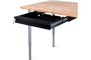 Penn Elcom Under Desk Laptop Drawer, Lockable, for 17” Laptops - Premium Sliding Security Drawers - Model EX-6201B