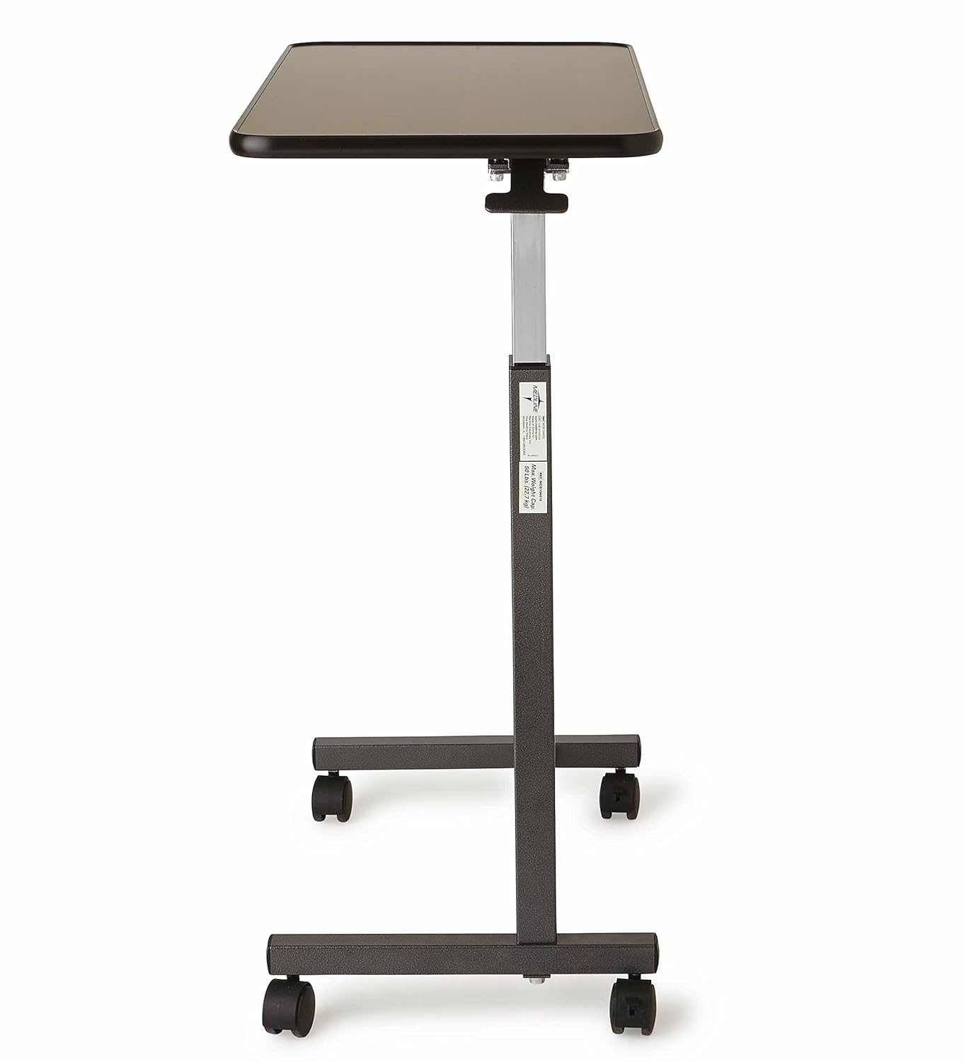 Medline Overbed Bedside Table with Wheels for Home, Nursing Home, Assisted Living, or Hospital use: Industrial & Scientific