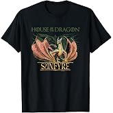 House of the Dragon Sunfyre Dragon Portrait Vintage T-Shirt