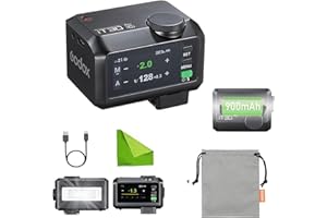 Godox iT30Pro C iT30 Pro C iT30Pro-C Mini TTL Flash HSS 1/8000 Seconds, 2.4G Wireless Xsystem (Master/Receiver) 2.8" Full-Color Touchscreen GODOX Flash for Canon EOS M50,5D Mark IV,750D,80D (Black)