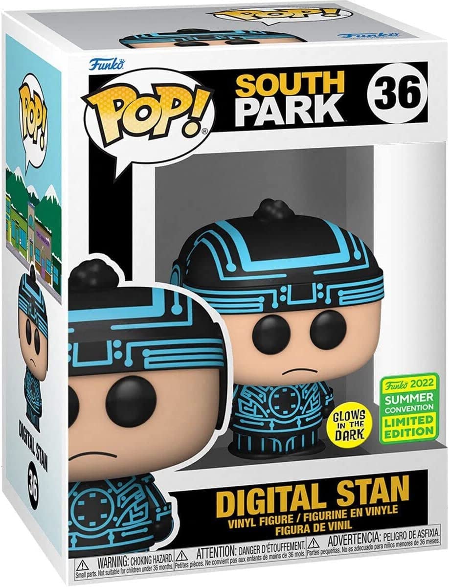 Funko Digital Stan Glow in The Dark Shared Summer Convention Exclusive Vinyl Figure
