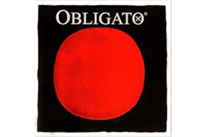 Pirastro Obligato 4/4 Violin D String - silver/synthetic - Medium Gauge