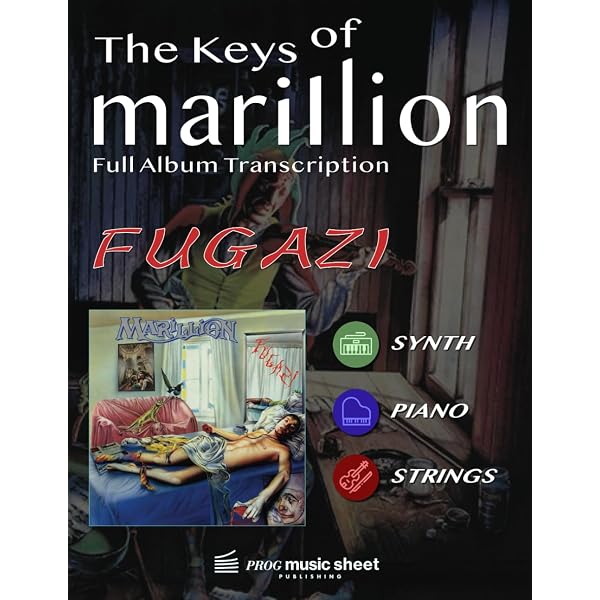 Livre Transcription Album - Clutching At Straws (Guitare & Basse) - Tablatures Complètes Album Partitions Marillion