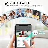 XTU Wireless WiFi Video Doorbell Camera 2K HD Battery PIR Motion Night Vision view 7