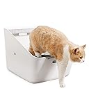 Domie Cat Litter Box, Self Cleaning Litter Box by