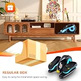 UOUCOO Electric Pedal Exerciser Mini Elliptical Under Desk Bike view 7