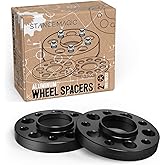 2pcs 15mm 5x120 Hubcentric Wheel Spacers Compatible with 1996-2003 BMW 525i 528i 530i 540i M5 (74.1mm Bore) Black E39 525 528 530 540