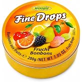 WOOGIE Fine Drops Fruit Mix Candies 200g