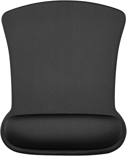 Amazon 手首支持台付きマウスパッドは ノートパソコン パソコン Pcの滑り止めゴムベースのマウスパッドに適しています 黒 1パック No Branded マウスパッド 通販