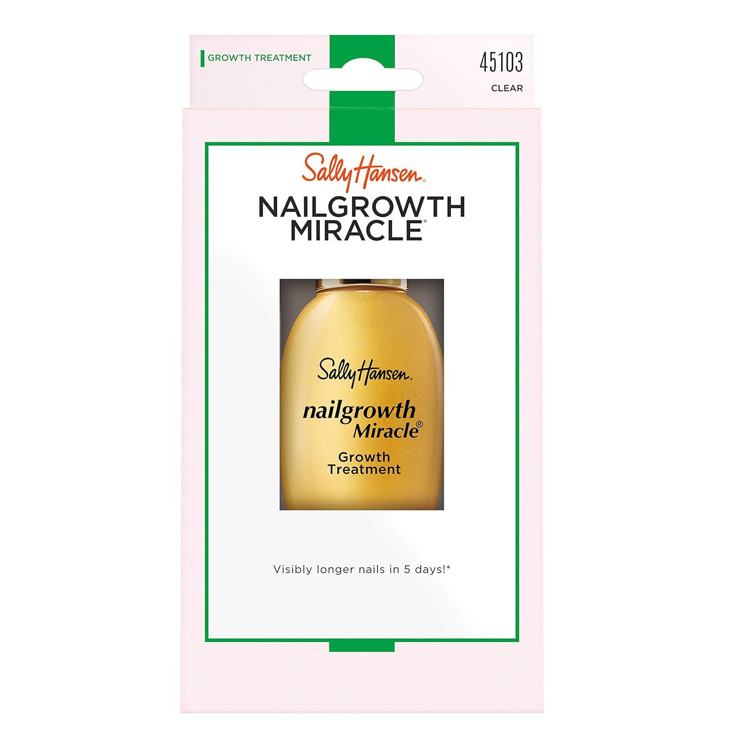 Sally Hansen Diamond Strength Instant Nail Hardener and Sally Hansen Miracle, Nailcare Kit, Pack of 2: Beauty