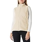 Outdoor Ventures Women's Polar Fleece Zip Vest Outerwear with Pockets,Warm Sleeveless Coat Vest for Fall & Winter