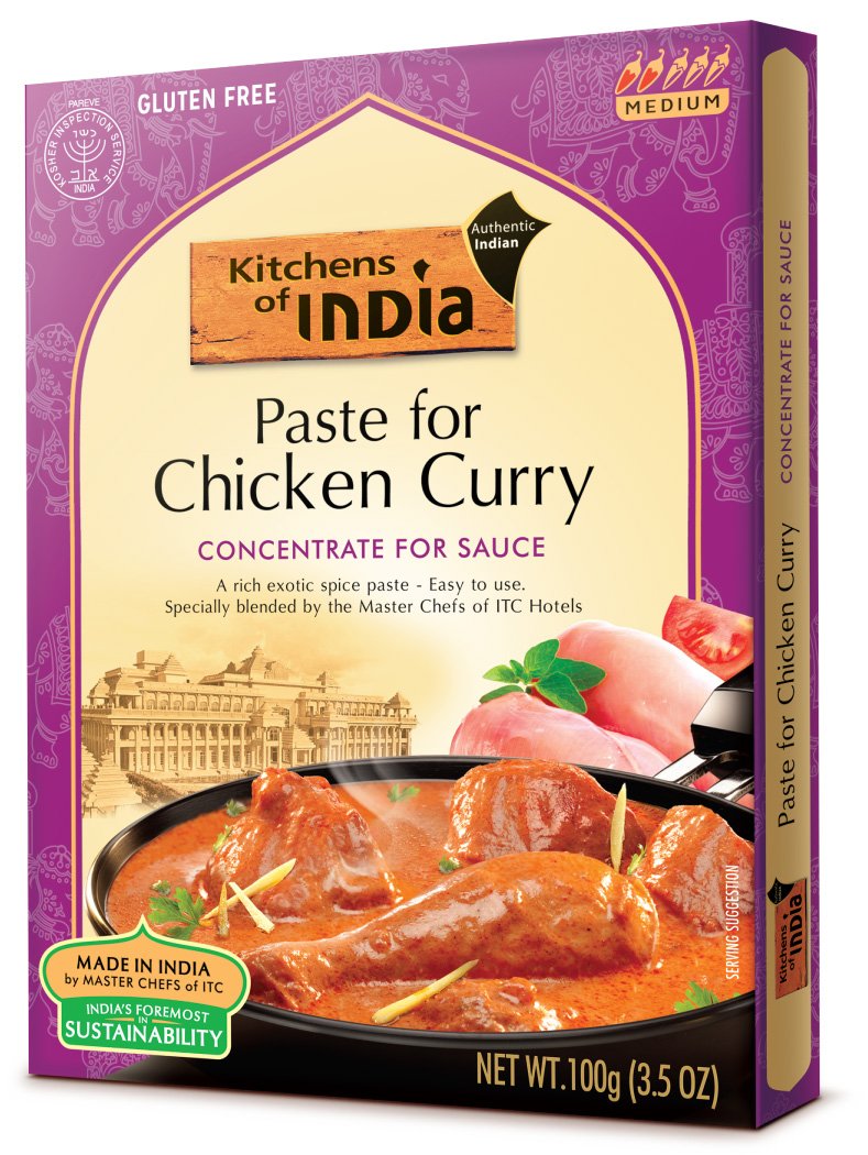 Kitchens Of India Curry Paste For Lamb Curry, 3.5Ounce