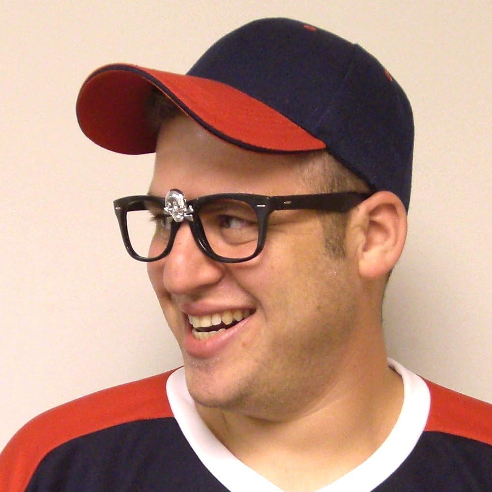 Rick "Wild Thing" Vaughn Skull Glasses: Clothing