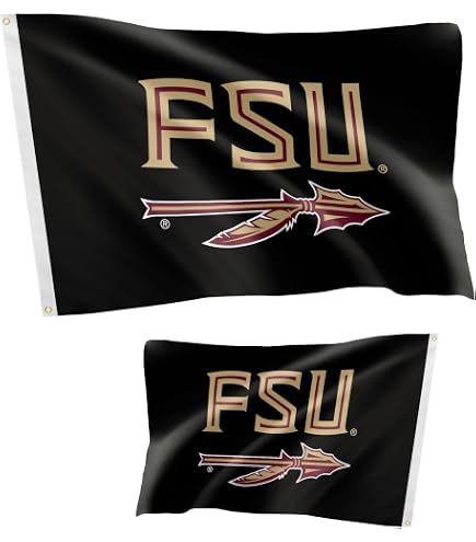 thumbnail image 2 of Florida State Seminoles Flag 3x5 FT – Double-Sided College Football Banner For Tailgates, Man Caves & Game Day 2 of 6