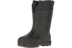 Kamik Snobuster 1 Kids’ Snow Boots, Waterproof, Thermal Liner & Adjustable Snow Collar