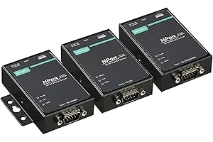 MOXA NPORT 5110-T 1-Port RS-232 Device Server, -40 to 75°C Operating Temperature | NPort 5100 Series