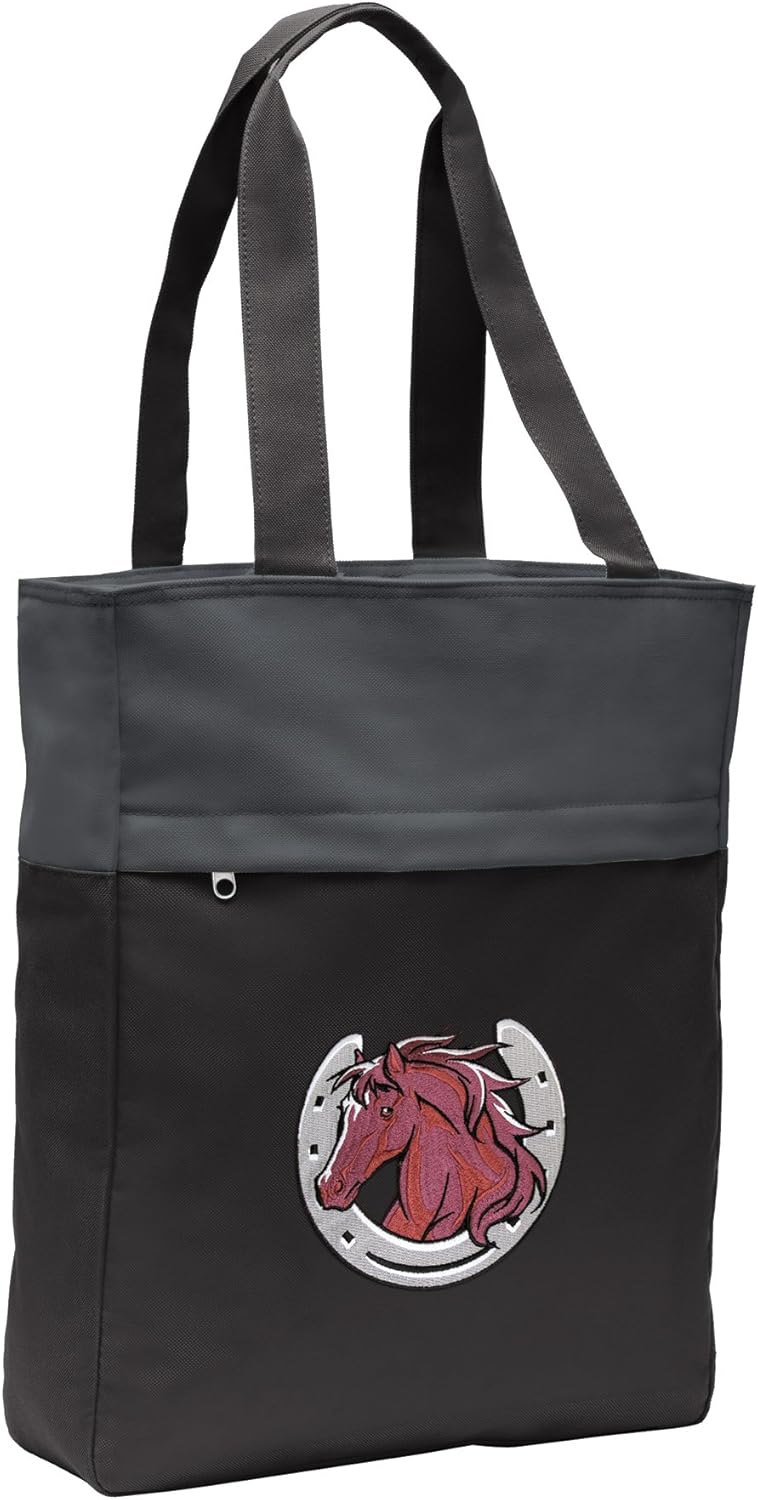 Horses Tote Bag Horse Lover CarryAll Totes Travel Totes