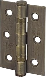 Decoranddecor Door Hinges Internal Fire Rated 3in 76mm Ball Bearing Antique view 5