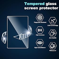 Fhyeugfy Screen Protector Designed for Nubia Red