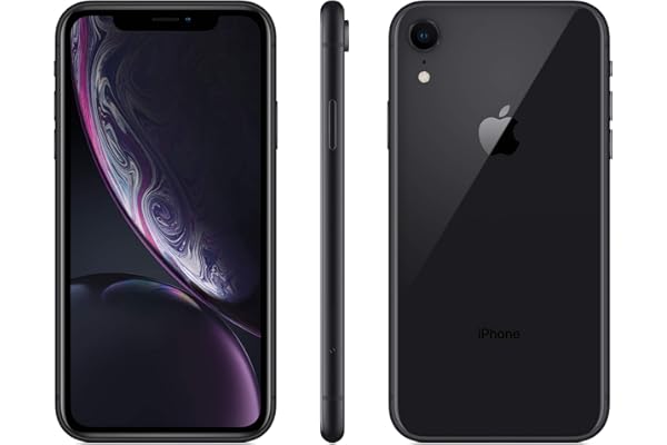 Apple iPhone XR, 64GB, Black - Unlocked (Renewed)