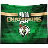 Northwest NBA Boston Celtics NBA Champions 2024 Wall Hanging Tapestry, 34" x 40", Hardwood