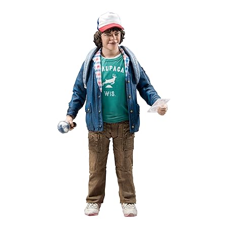 Stranger Things Wave 2 Dustin Action-Figur, Mehrfarbig, Einheitsgröße