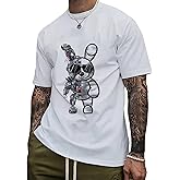 SOLY HUX Men's Graphic Tees Short Sleeve Crew Neck Vintage T-Shirt Casual Summer Shirt Tops