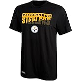 New Era NFL Men's Scoreboard Dri-Tek Short Sleeve Tee, Pittsburgh Steelers Small