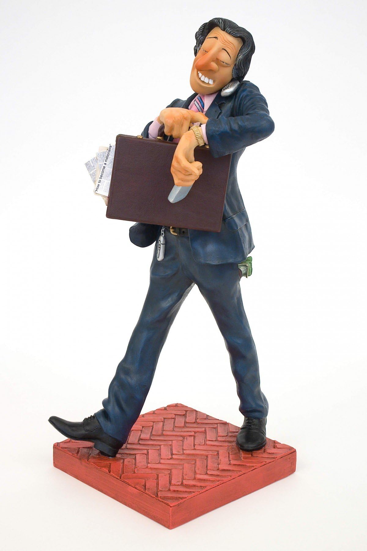 Guillermo Forchino - The Businessman - Hand Painted Resin Sculpture