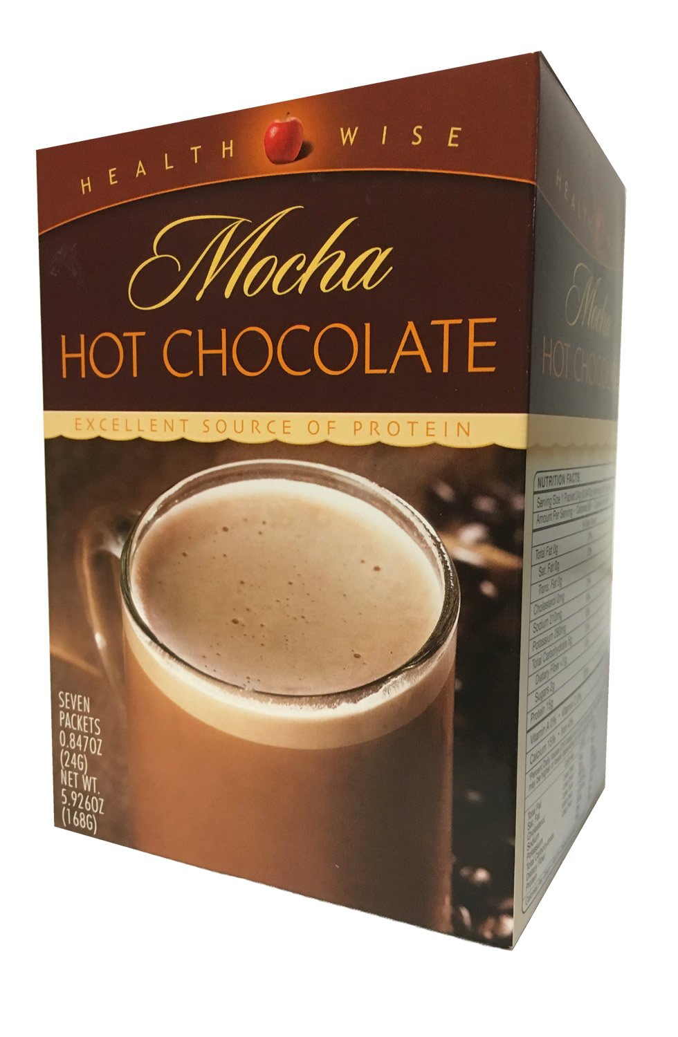 Healthwise Amaretto Hot Chocolate, (7 packets of 0.828 oz