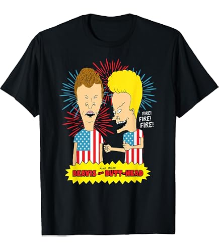 Amazon.com: Beavis and Butt-Head 4th Of July Vintage Americana