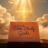 66 Page Bible Study Guide, Christian Notebook for Scripture Study with Guided Prompts, Bible Study Supplies & Bible Study Journal, Daily Devotionals, Enhanced Large Print(Supporting Elderly Readers) (Brown)