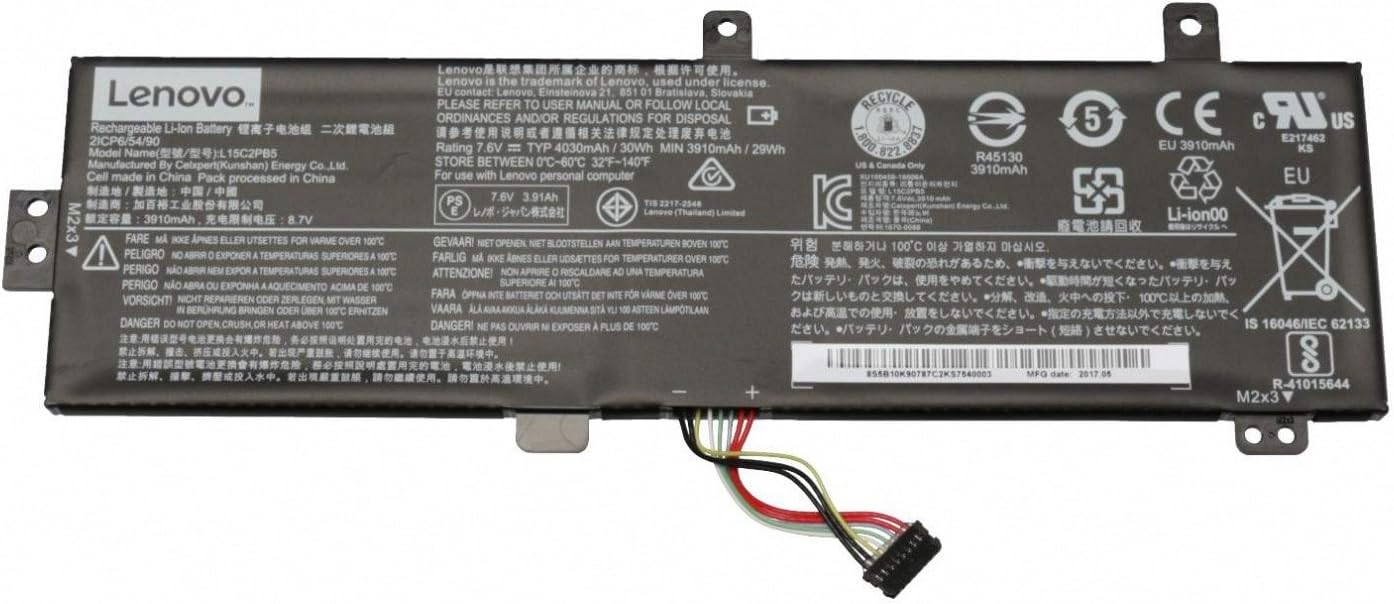 Аккумулятор lenovo l15c2pb5