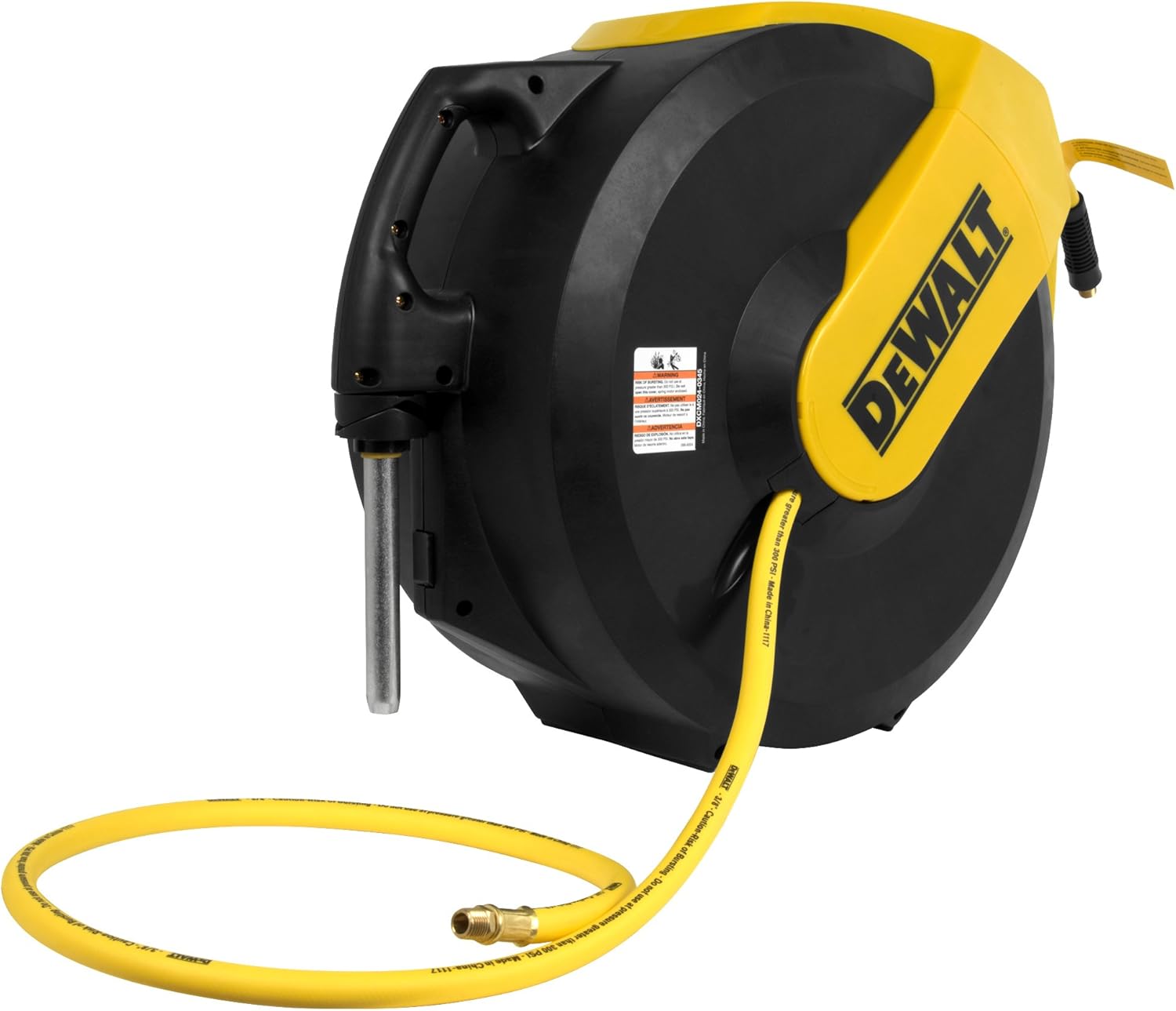DeWalt DXCM024-0345 Hose Reel Automatic Retraction Enclosed Air Hose Reel - - 