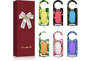 AIRSANTO Sachets for Drawers and Closets, Fresh Scents Sachet Packets with Gift Wrapping, Long Lasting Essential Oil Closet Freshener Odor Eliminator Gifts for Men, Dad, Mom, Women (6 Pack)