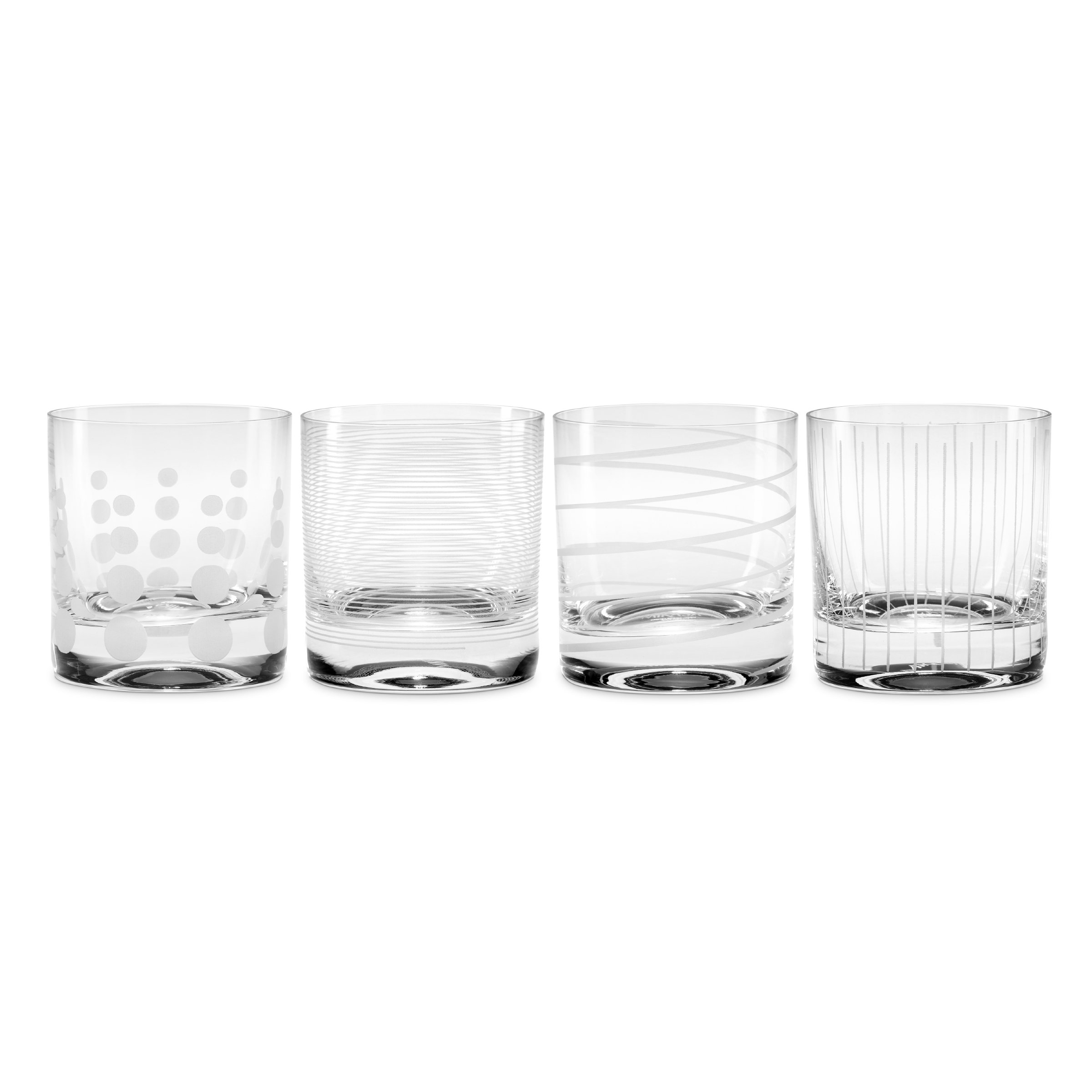 ) Mikasa, Double Old Fashioned Glass, Clear