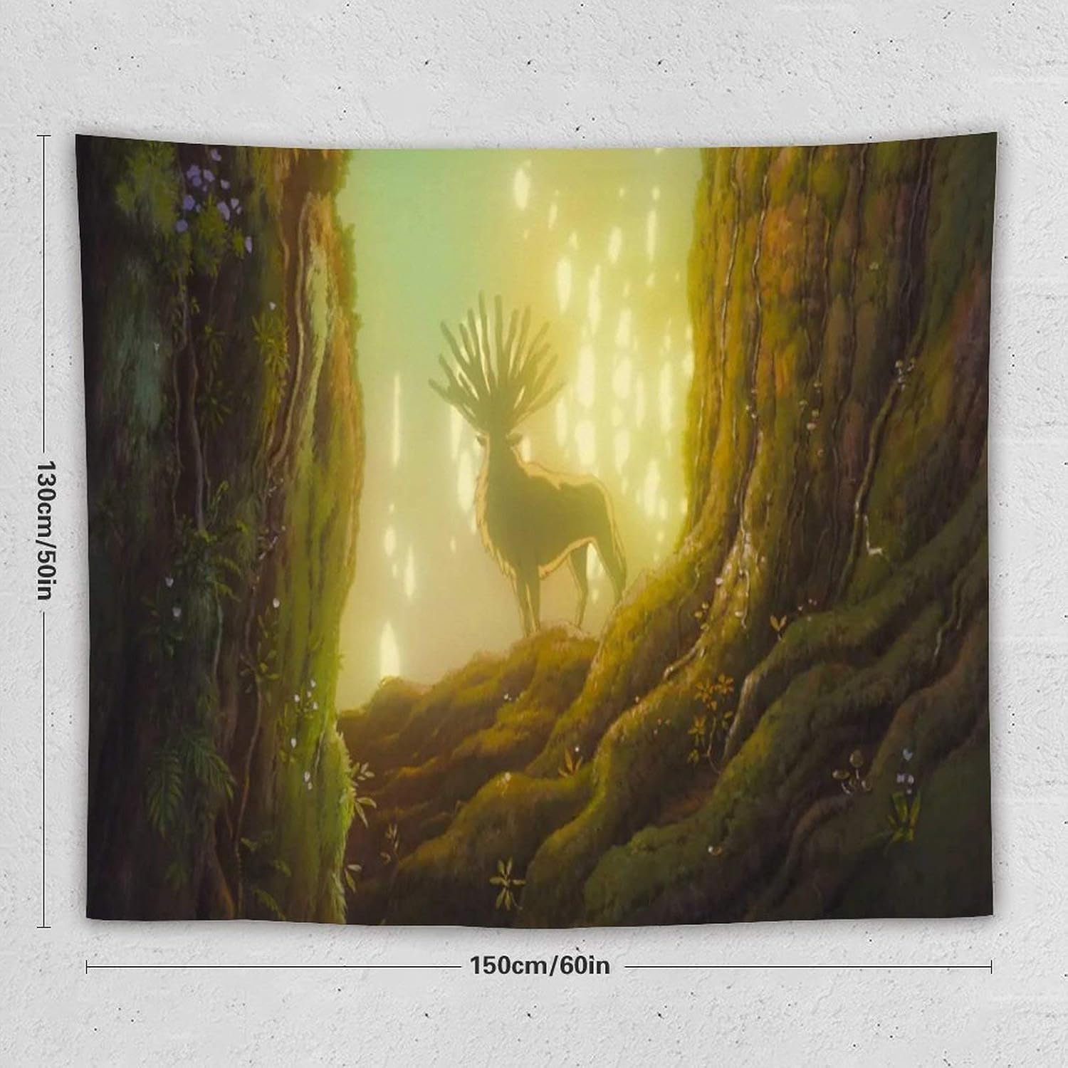 Amazon Co Jp もののけ姫 写真集 タペストリー インテリア 壁掛け おしゃれ 室内装飾 多機能 寝室 カーテン おしゃれ 個性ギフト 新築祝い 結婚祝い プレゼント ウォール アート 130cm 150cm ホーム キッチン