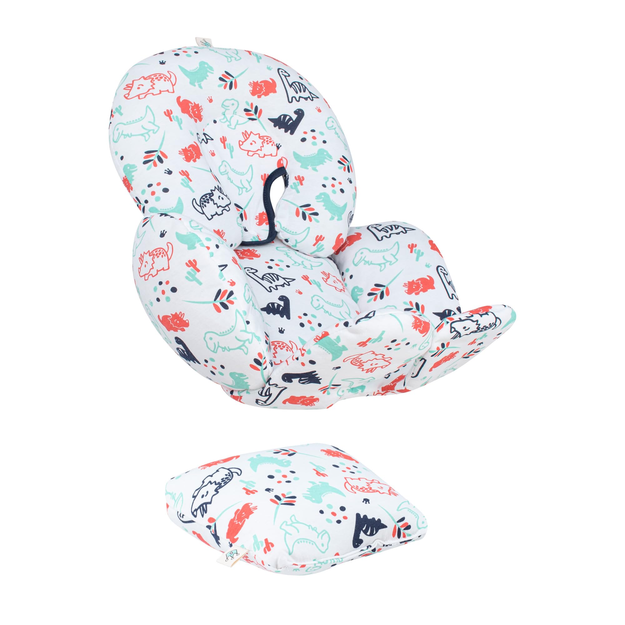 JYOKO KIDS Reducer Support Cushion for Head & Body Baby (Dino Party, 3 pieces)