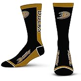 For Bare Feet MVP Crew Sock NHL Large