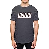 Hybrid Sports NFL - New York Giants - Core Logo - Men's and Women's Short Sleeve T-Shirt - Size Small - New York Giants - Heather Charcoal