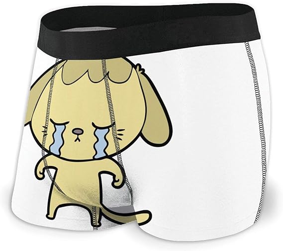 Amazon Co Jp ボクサーパンツ メンズ 下着 泣く 犬 キャラクター 可愛い 男性用 パンツ ブリーフ 四角 ボクサーブリーフ インナー 通気性 デザイン セクシー 魅力的 前閉じ プリント プレゼント吸水速乾 Bolaco 服 ファッション小物