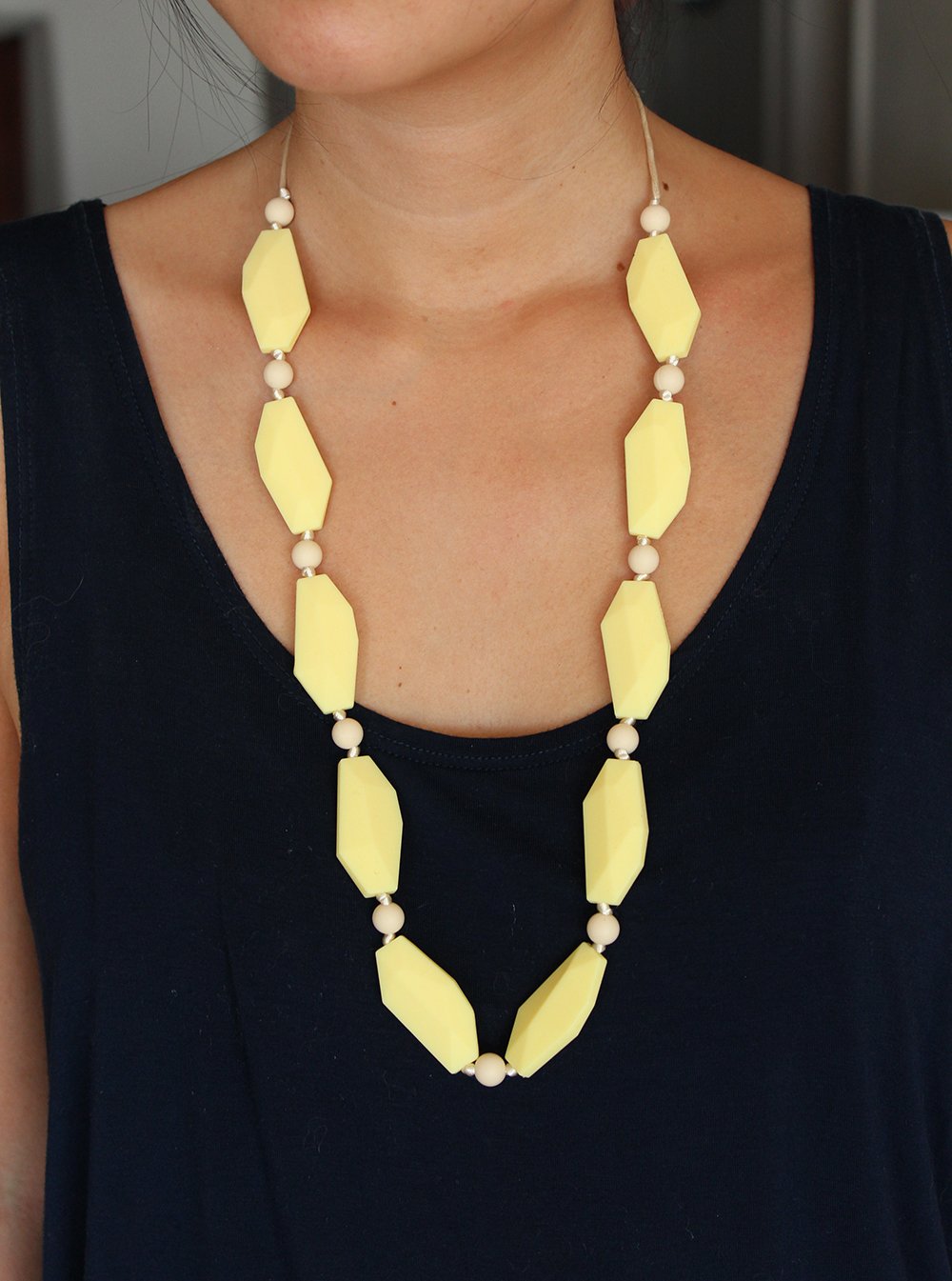 fox and finn teething necklace