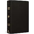 ESV Large Print Personal Size Bible, Red Letter (Buffalo Leather, Deep Brown)